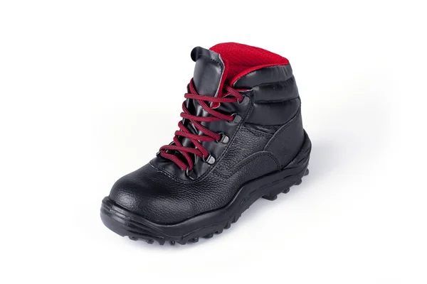 siyah kırmızı Emniyet Ayakkabı