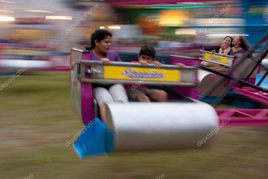 Ride The Scrambler At County Fair Stock Editorial Photo C Bluiz60