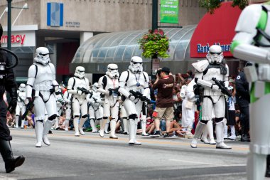 yıldız savaşları Fırtına takımı atlanta dragon con geçit töreninde yürümek
