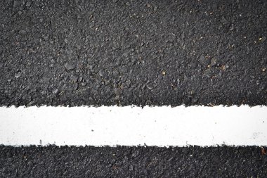 Yeni beyaz çizgi yol doku