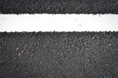 Yeni beyaz çizgi yol doku