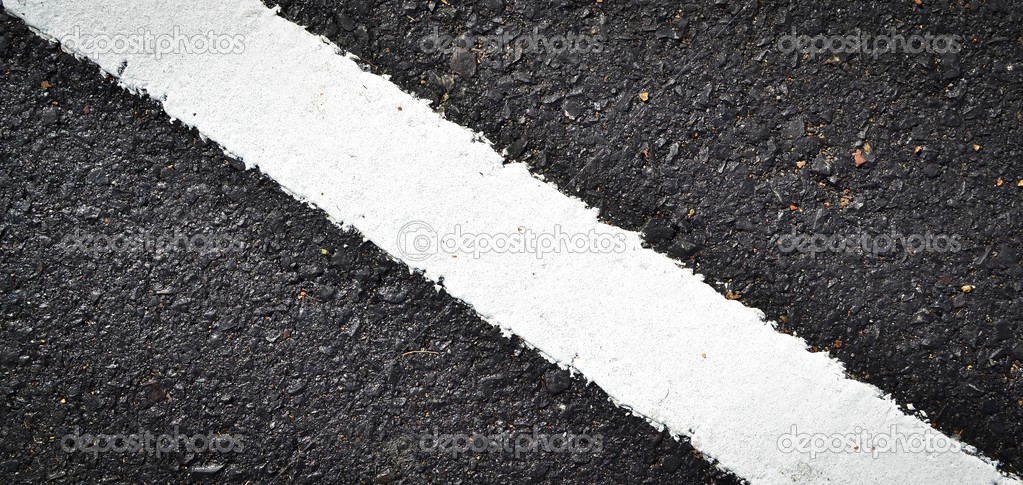 New white line on the road texture