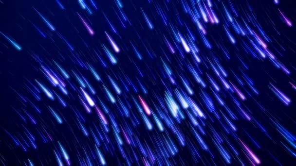 Time Lapse beau flotteur étoilé dans le ciel nocturne (mode comète )