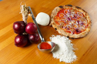 İtalyan pizzası.