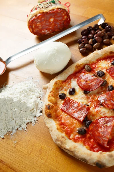 İtalyan pizzası.
