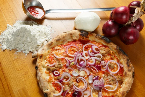 İtalyan pizzası.