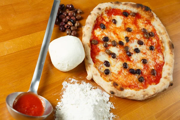 İtalyan pizzası.