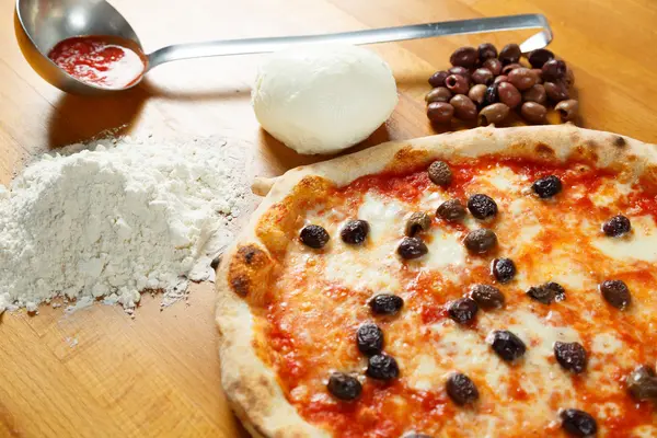 İtalyan pizzası.