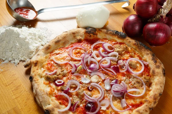 İtalyan pizzası.