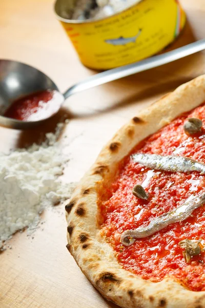 İtalyan pizzası.