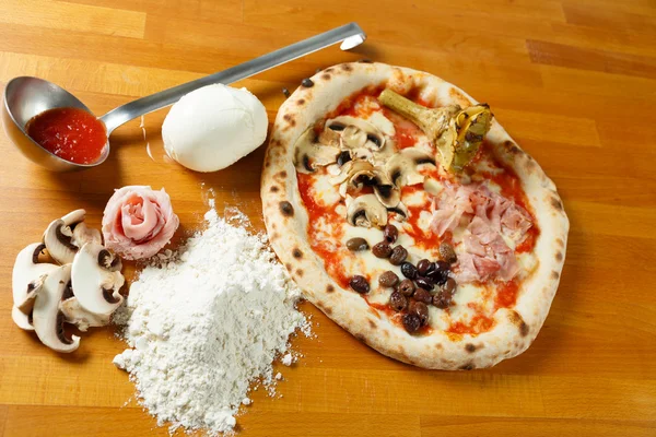 İtalyan pizzası.