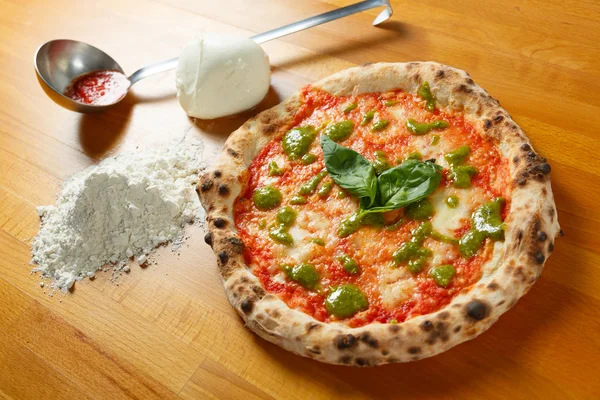 Italská pizza Stock Obrázky