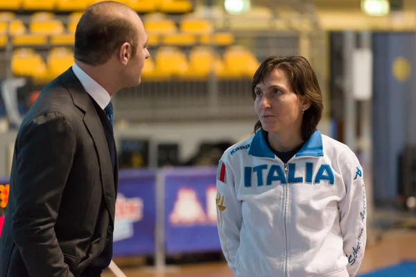 Torneo di scherma Torino 2013 femminile — Foto Stock