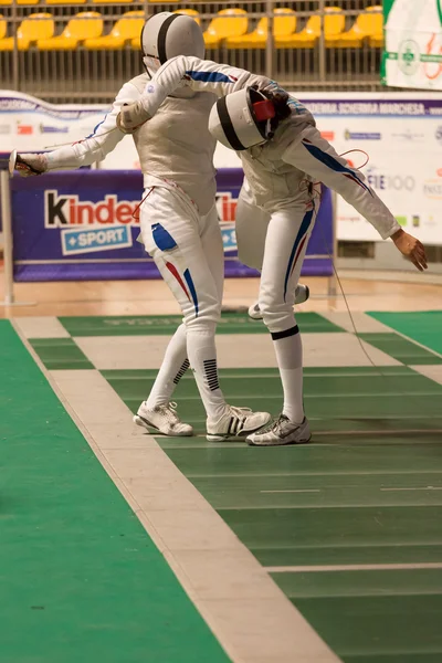 Fencing Cup Torino 2013 woman foil championship — Stock Photo, Image
