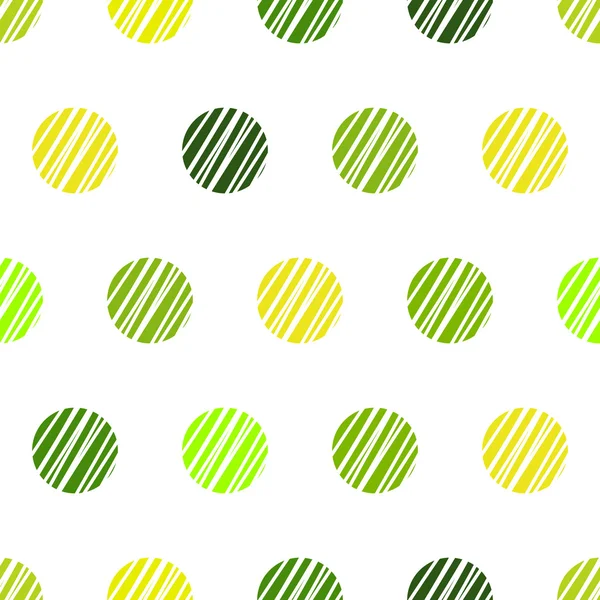 Vintage groene achtergrond met grunge polka dots — Stockvector