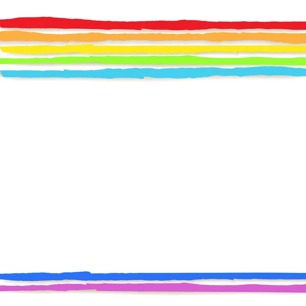 Rainbow linjer bakgrund. — Stock vektor