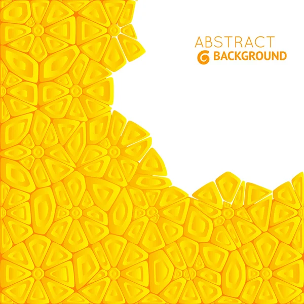 Abstrakt orange vektor bakgrund — Stock vektor