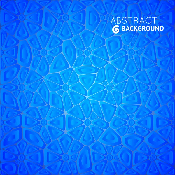 Fondo abstracto vector azul — Vector de stock