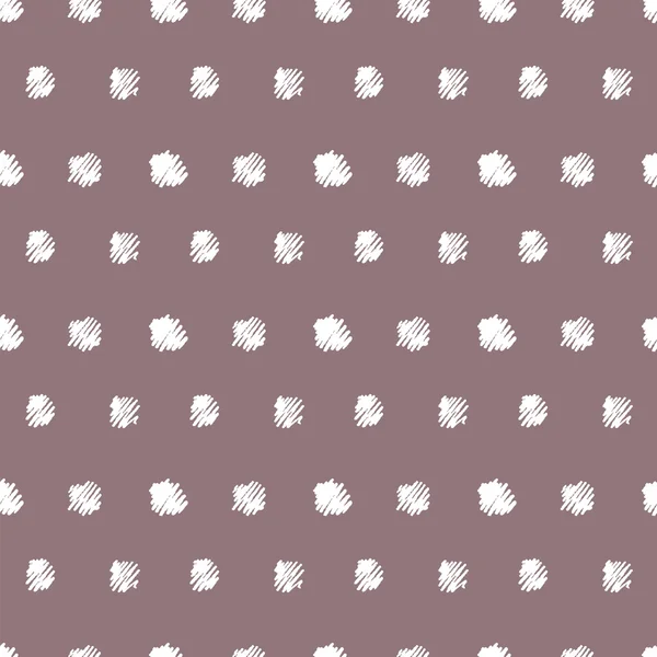 Vintage pois grunge points motif sans couture — Image vectorielle