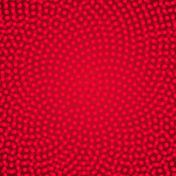 Rosso spirale puntini sfondo — Vettoriale Stock