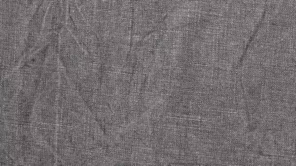 Black Denim Fabric Jeans Background Top View Rotate 360 Degrees — Wideo stockowe