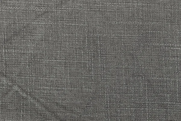 Tecido Cinzento Textura Fundo Fechar — Fotografia de Stock