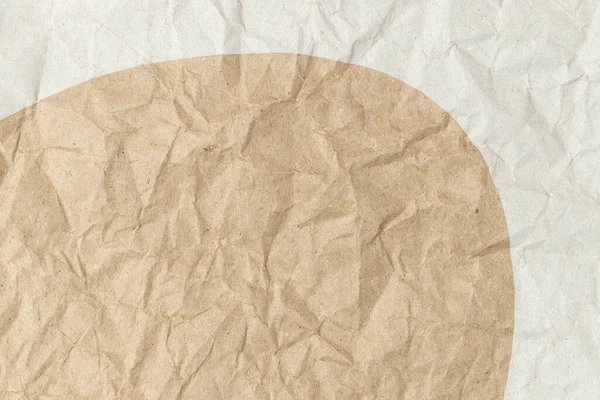 Buruşmuş Gri Bej Kağıt Doku Arkaplanı — Stok fotoğraf