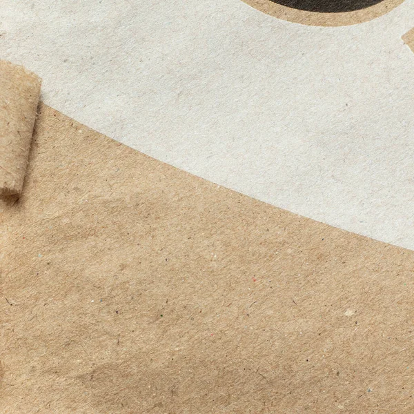 Buruşmuş Gri Bej Kağıt Doku Arkaplanı — Stok fotoğraf