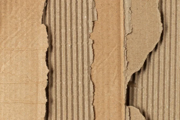 Brown cardboard paper background. Full frame texture.