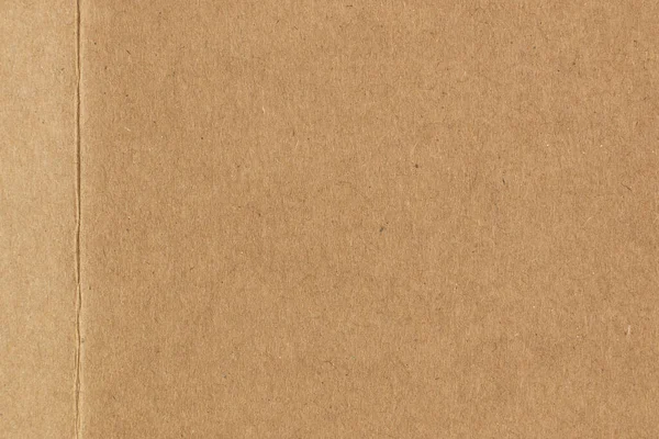 Brown Kraft Paper Background Full Frame Texture — Stock Photo, Image