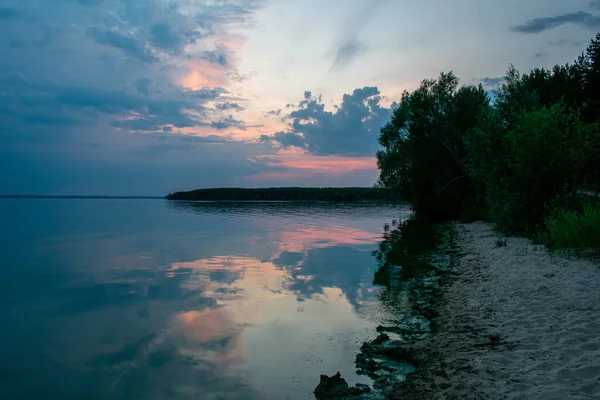 Тепле Літо Волзі — стокове фото