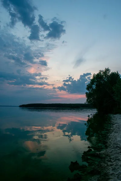 Тепле Літо Волзі — стокове фото