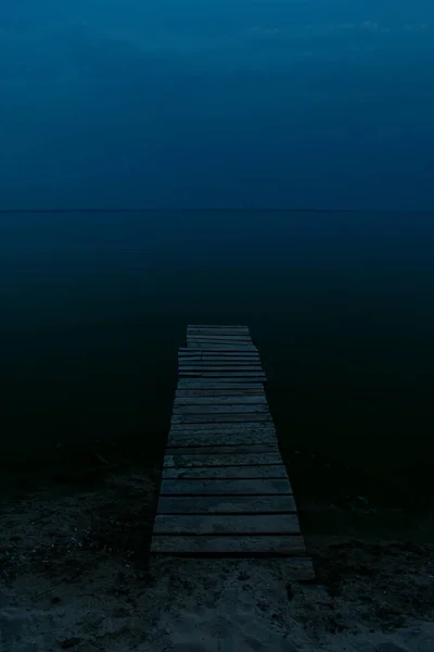 Pôr Sol Quente Verão Rio Volga — Fotografia de Stock