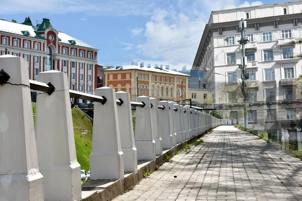 Hermosa Arquitectura Las Calles Nizhny Novgorod —  Fotos de Stock