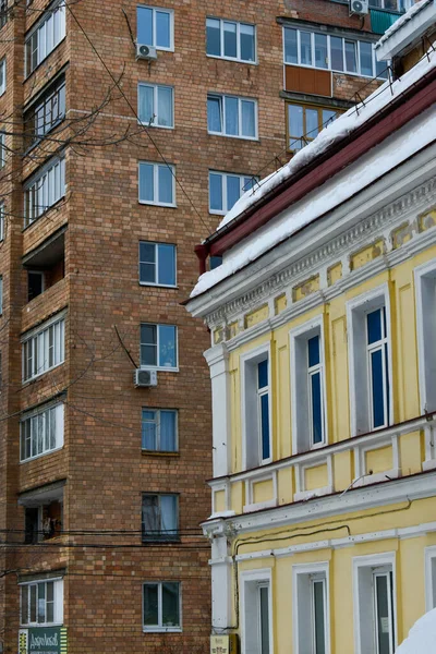 Old Historic Houses Nizhny Novgorod — Stock Photo, Image