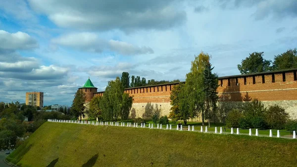 Panorama Kremlin Nizhny Novgorod — Stock Photo, Image