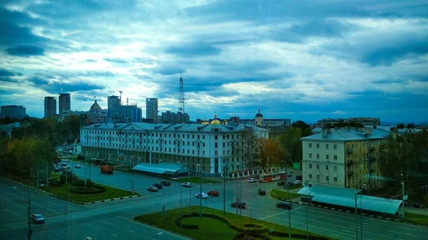 Panorama Von Nischni Nowgorod Stockfoto