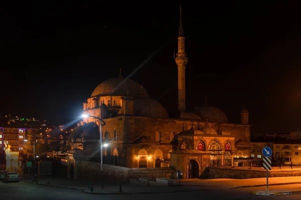 Yozgat Turkey July 2022 Long Exposure View Historical Mosque Called — Stock Photo, Image