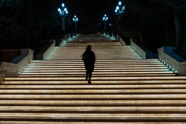 Stairs to the Highland Park Baku, Azerbaijan