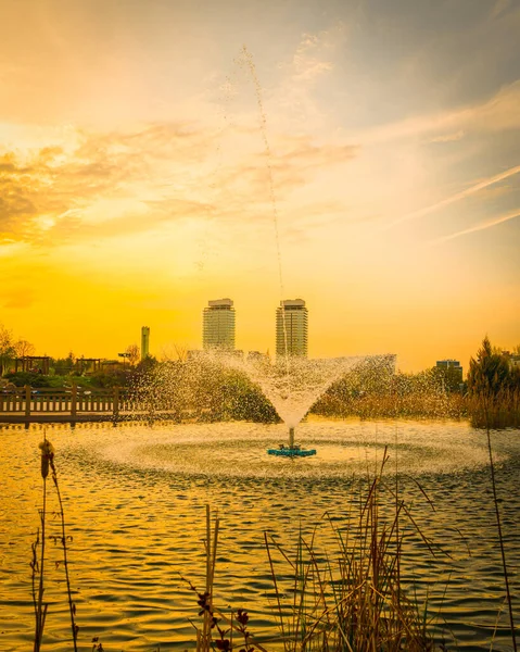 터키앙카라 2021 사람들 공원을 즐긴다 — 스톡 사진