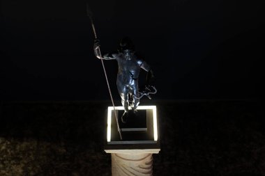 Gaziantep, Türkiye-14 Eylül 2020: Gaziantep Zeugma Müzesinde Mars heykeli