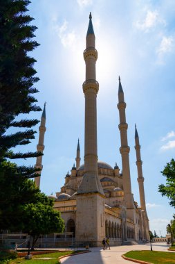 Adana / Türkiye - 13 Eylül 2020: Sabancı Merkez Camii