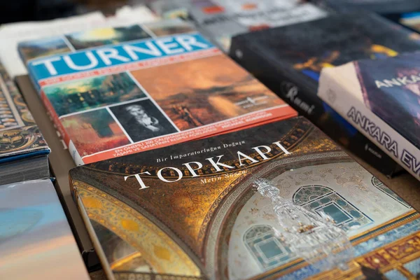 Ankara Turcja Marzec 2020 Książka Topkapi Która Jest Starym Saraj — Zdjęcie stockowe