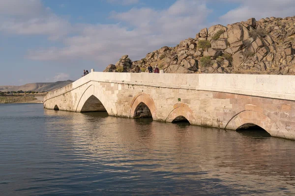 Kirikkale Türkei Oktober 2019 Mehrbogensteinbrücke Tas Kopru Cesnigir Brücke Kizilirmak — Stockfoto