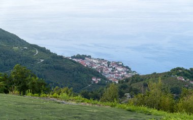 Boztepe Tepesi 'nden Panoramik Ordu görüntüsü.