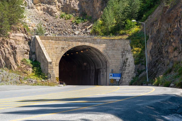 August 8 2019: Zigana tunnel between Trabzon and Gumushane
