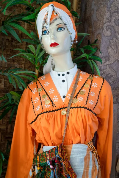 Trabzon Turkey August 2019 Mannequin Turkish Traditional Clothes Black Sea — Stock Photo, Image