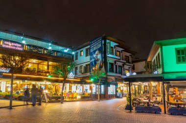 Ankara / Türkiye-23 Şubat 2019: Eski Türk Evleri ile popüler olan Hamamonu ilçesi