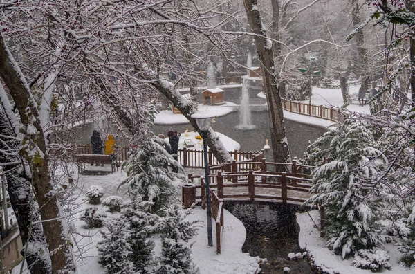 Ankara Türkei Dezember 2019 Der Kugulu Park Ist Ein Beliebter — Stockfoto