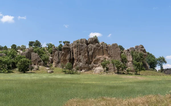 Steinbildung Naturpark Phrygiatal Frig Vadisi Tabiat Parki Ihsaniye Afyonkarahisar Türkei — Stockfoto